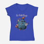 Le Petit Mage-womens v-neck tee-eduely