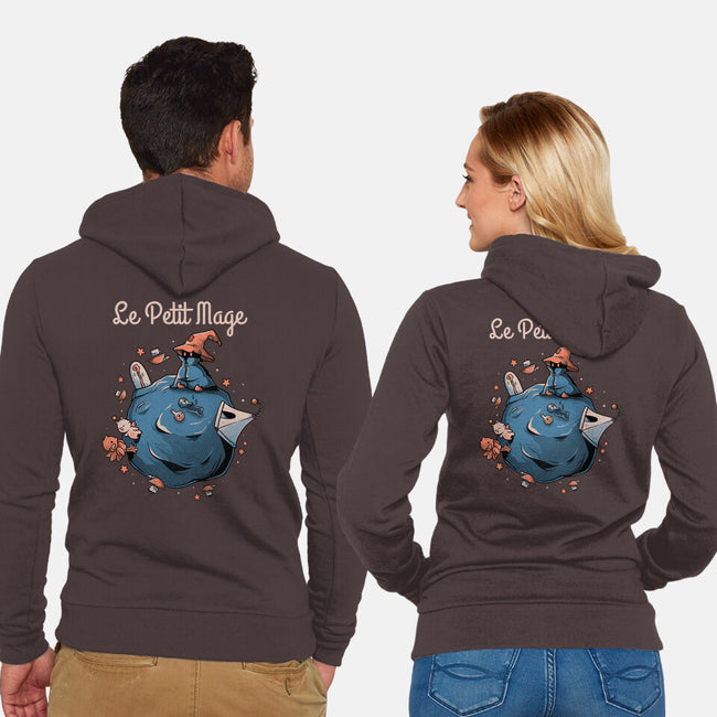 Le Petit Mage-unisex zip-up sweatshirt-eduely