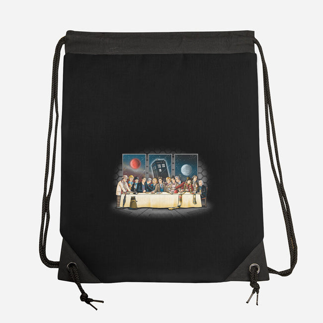 Doctor Dinner-none drawstring bag-trheewood