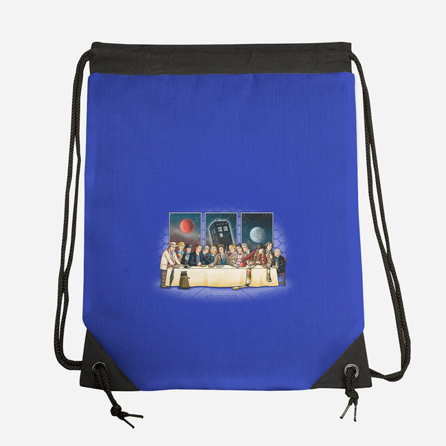 Doctor Dinner-none drawstring bag-trheewood