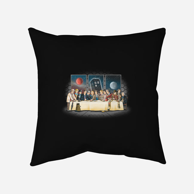 Doctor Dinner-none removable cover w insert throw pillow-trheewood