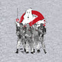 Who You Gonna Call Sumi-E-mens basic tee-DrMonekers