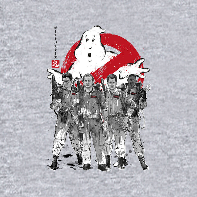 Who You Gonna Call Sumi-E-youth basic tee-DrMonekers