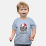 Who You Gonna Call Sumi-E-baby basic tee-DrMonekers