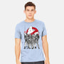 Who You Gonna Call Sumi-E-mens heavyweight tee-DrMonekers