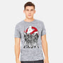 Who You Gonna Call Sumi-E-mens heavyweight tee-DrMonekers