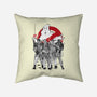 Who You Gonna Call Sumi-E-none removable cover throw pillow-DrMonekers