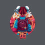 Spring Fighter-none removable cover w insert throw pillow-Bruno Mota