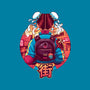 Spring Fighter-none removable cover w insert throw pillow-Bruno Mota