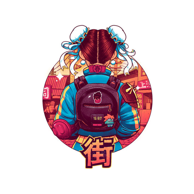 Spring Fighter-youth crew neck sweatshirt-Bruno Mota