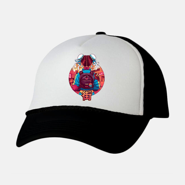 Spring Fighter-unisex trucker hat-Bruno Mota