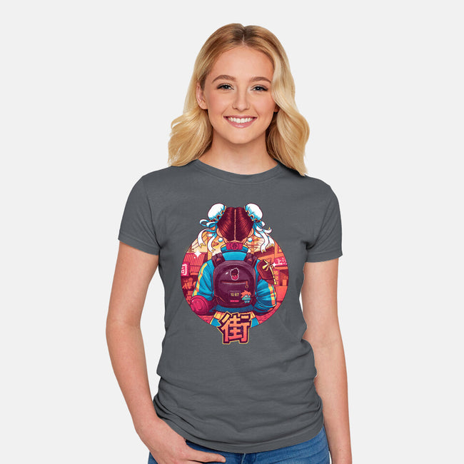 Spring Fighter-womens fitted tee-Bruno Mota