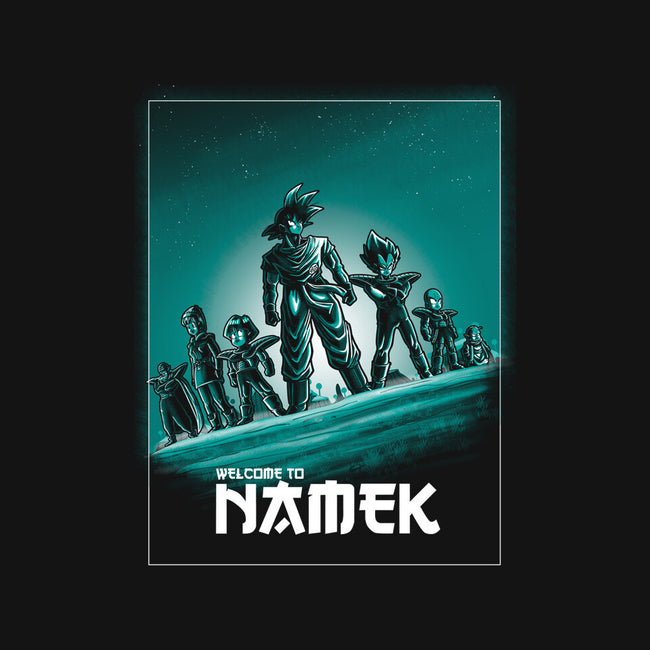 Welcome To Namek-unisex basic tank-trheewood