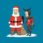 Christmas Is Cool-womens fitted tee-pigboom