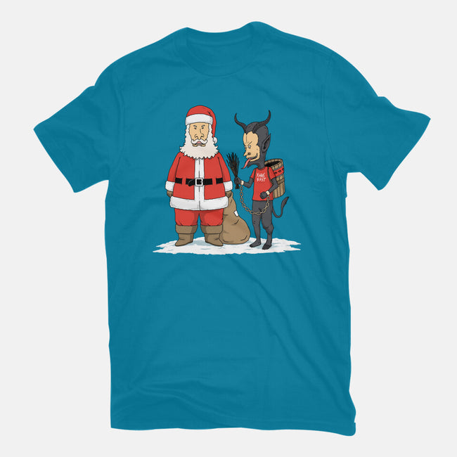 Christmas Is Cool-womens fitted tee-pigboom