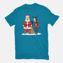 Christmas Is Cool-womens fitted tee-pigboom