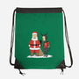 Christmas Is Cool-none drawstring bag-pigboom