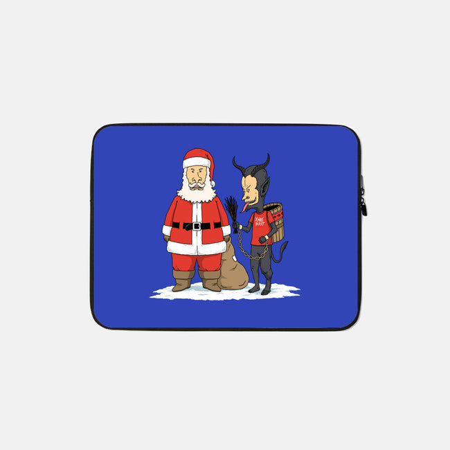 Christmas Is Cool-none zippered laptop sleeve-pigboom