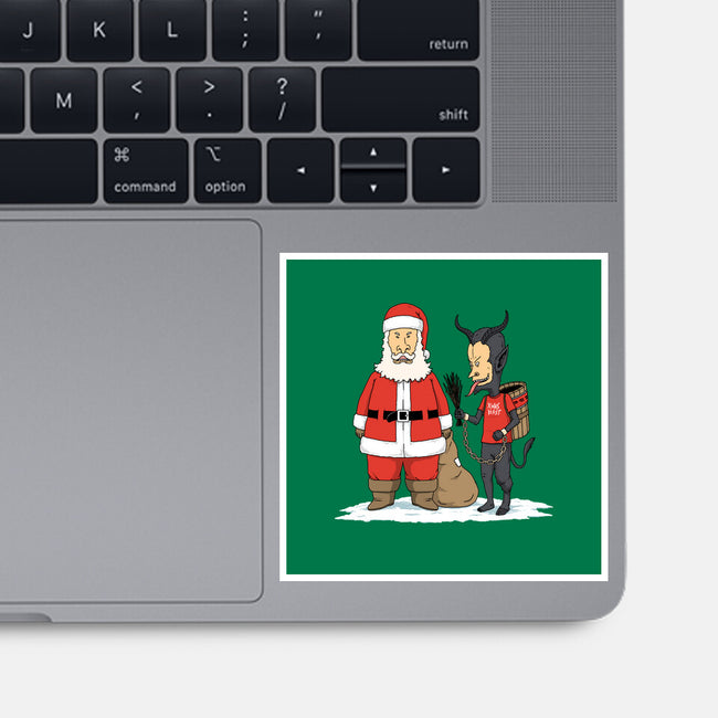 Christmas Is Cool-none glossy sticker-pigboom
