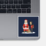 Christmas Is Cool-none glossy sticker-pigboom