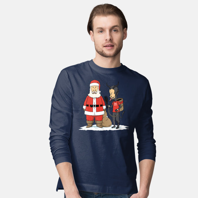 Christmas Is Cool-mens long sleeved tee-pigboom