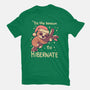 Tis The Season To Hibernate-womens basic tee-TechraNova