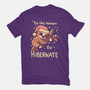 Tis The Season To Hibernate-womens basic tee-TechraNova