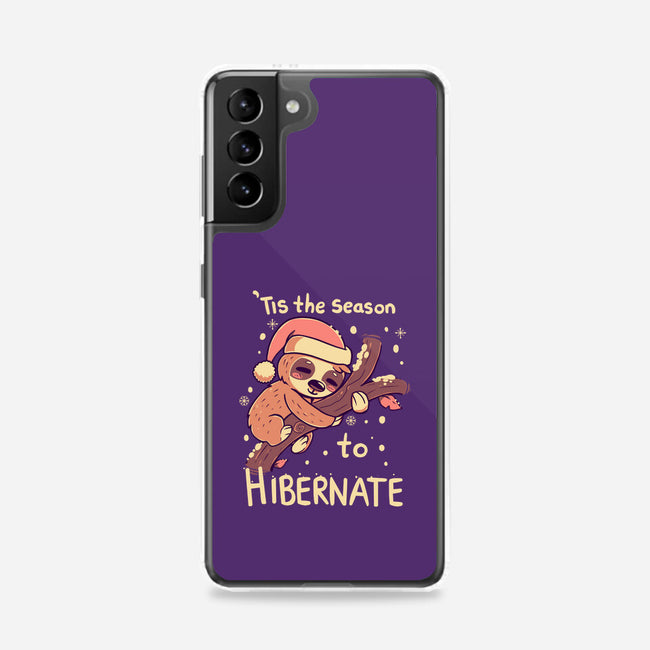 Tis The Season To Hibernate-samsung snap phone case-TechraNova