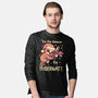 Tis The Season To Hibernate-mens long sleeved tee-TechraNova