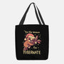 Tis The Season To Hibernate-none basic tote-TechraNova