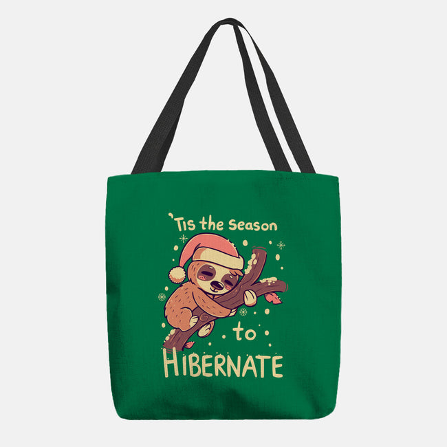 Tis The Season To Hibernate-none basic tote-TechraNova