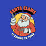 Santa Claws Is Coming-mens basic tee-dfonseca