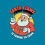 Santa Claws Is Coming-unisex basic tee-dfonseca