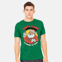 Santa Claws Is Coming-mens heavyweight tee-dfonseca