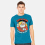 Santa Claws Is Coming-mens heavyweight tee-dfonseca