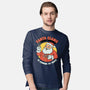 Santa Claws Is Coming-mens long sleeved tee-dfonseca