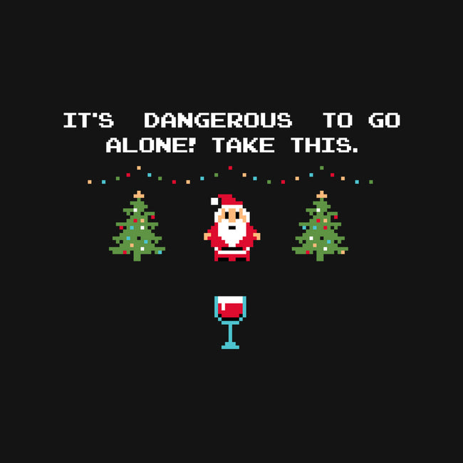 Dangerous Christmas-unisex zip-up sweatshirt-katiestack.art