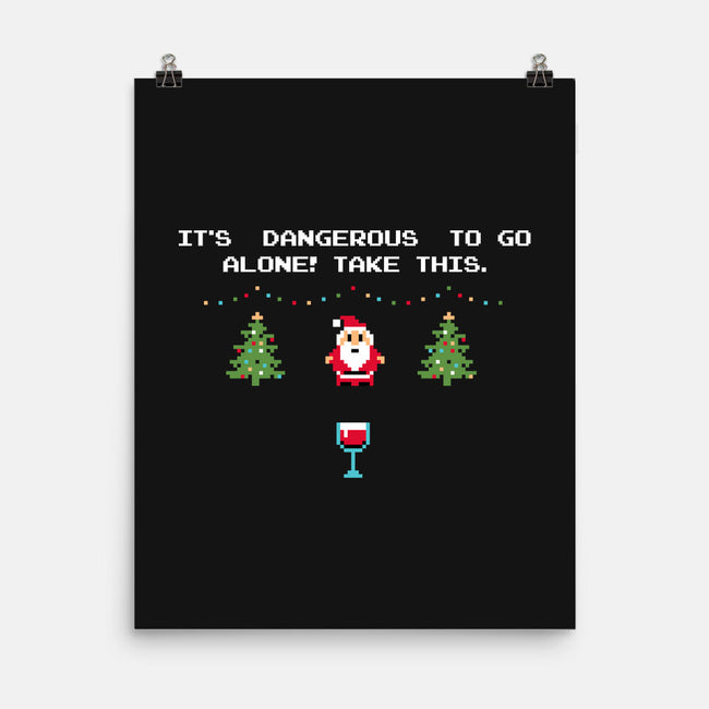 Dangerous Christmas-none matte poster-katiestack.art