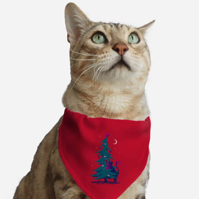 Kitty Tree Love-cat adjustable pet collar-katiestack.art