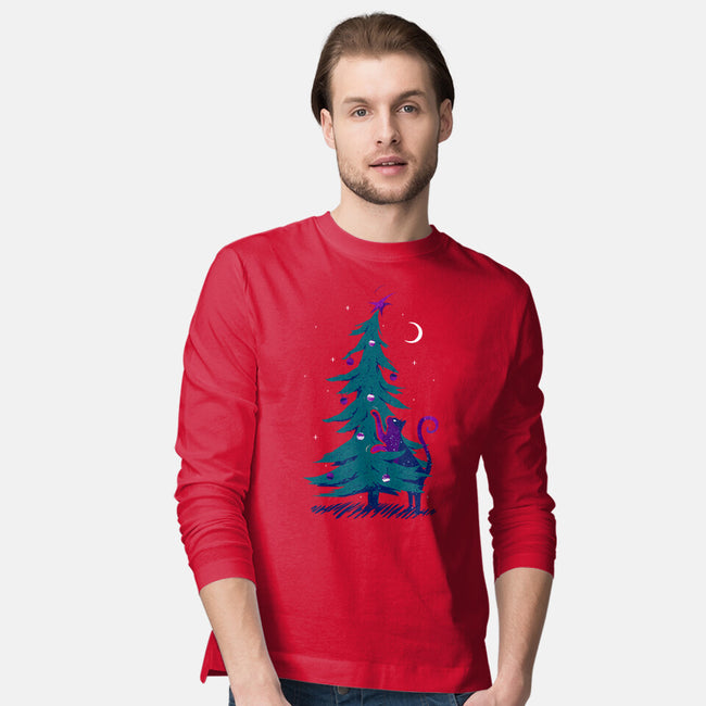 Kitty Tree Love-mens long sleeved tee-katiestack.art
