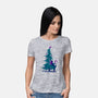 Kitty Tree Love-womens basic tee-katiestack.art