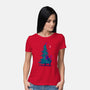 Kitty Tree Love-womens basic tee-katiestack.art