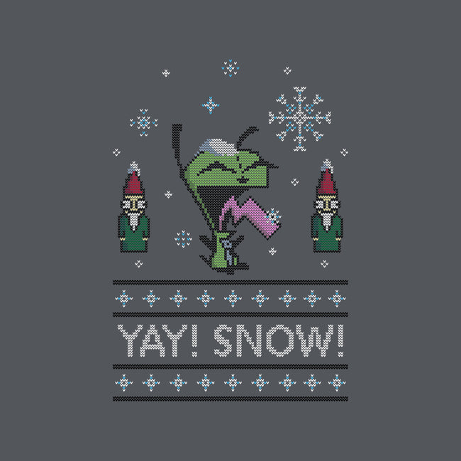 Yay! Snow!-none glossy sticker-katiestack.art