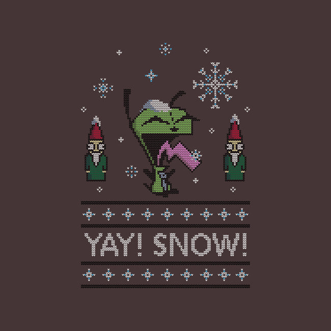 Yay! Snow!-none fleece blanket-katiestack.art