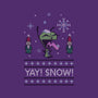 Yay! Snow!-unisex zip-up sweatshirt-katiestack.art