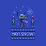 Yay! Snow!-unisex zip-up sweatshirt-katiestack.art