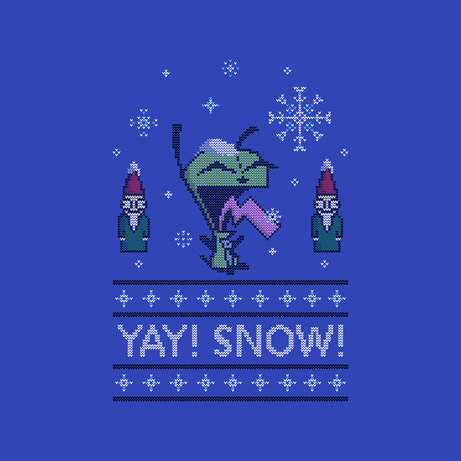 Yay! Snow!-youth crew neck sweatshirt-katiestack.art