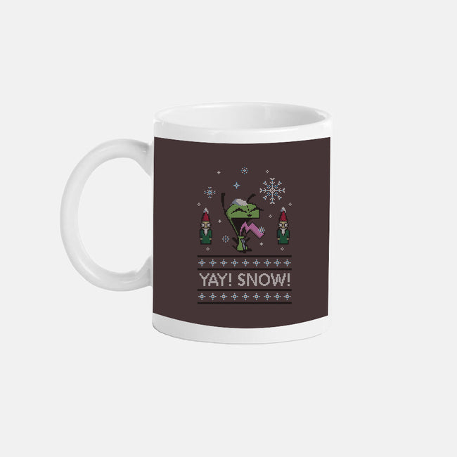 Yay! Snow!-none glossy mug-katiestack.art