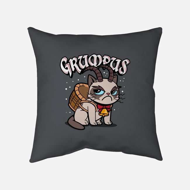 Grumpus-none removable cover w insert throw pillow-Boggs Nicolas