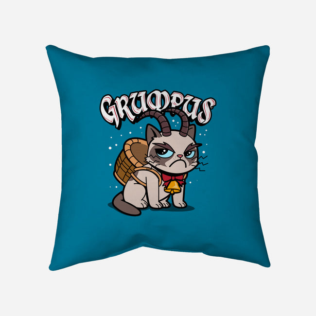 Grumpus-none removable cover throw pillow-Boggs Nicolas